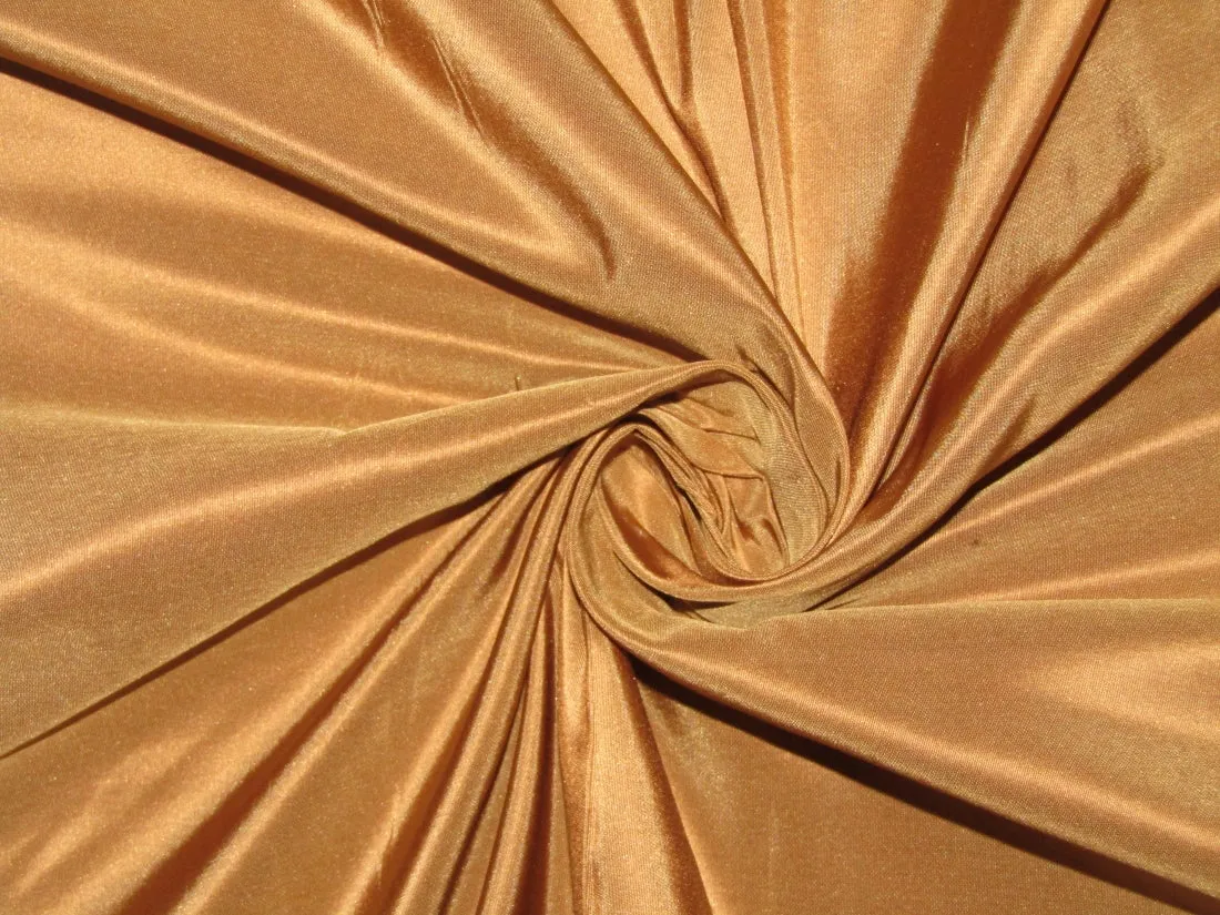 100% Pure SILK TAFFETA FABRIC Light Brown COLOR 54" WIDE TAF186[2]
