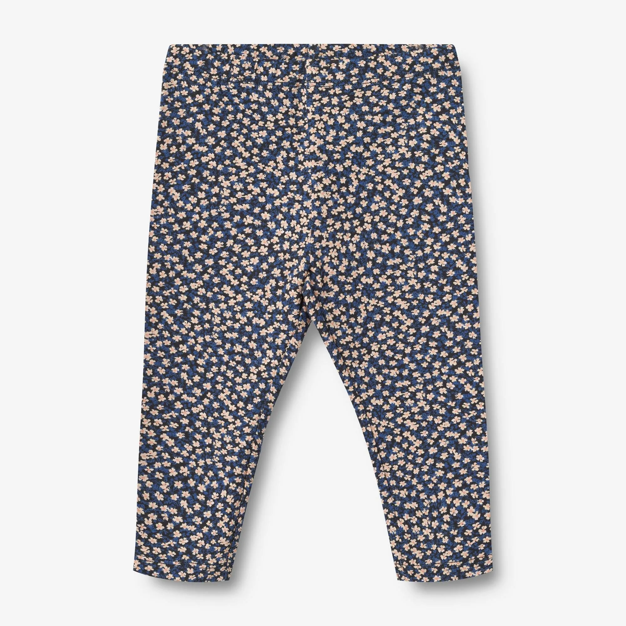 2-pack Leggings Jules| Baby - blue flowers