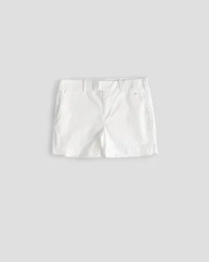 4" Short In White | White