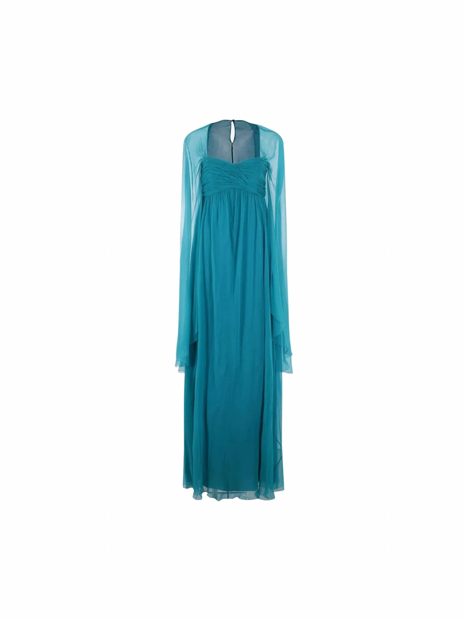 Alberta Ferretti Chiffon Maxi Dress