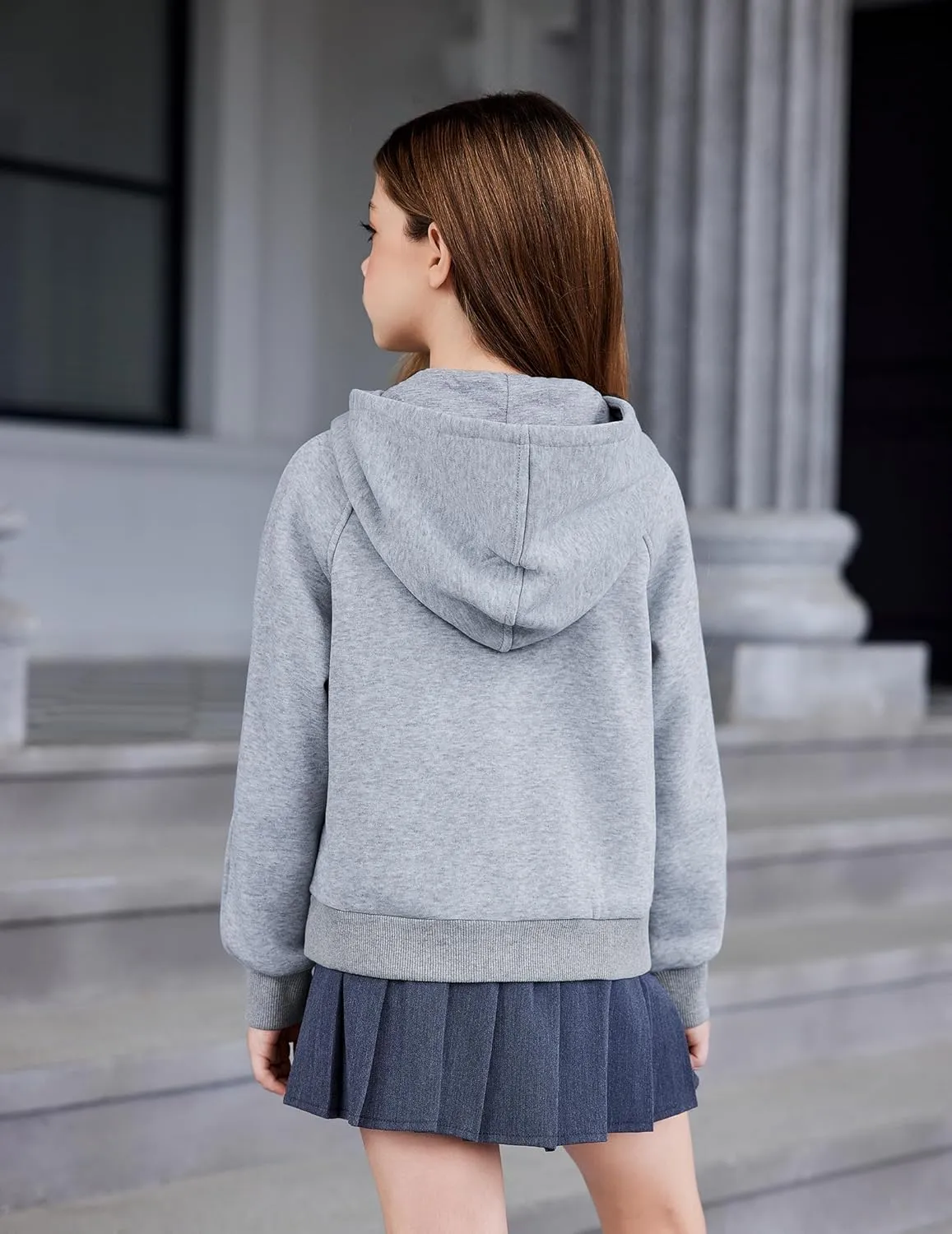 Arshiner Girls Half Zip Sweatshirt Fleece Pullover Hoodie