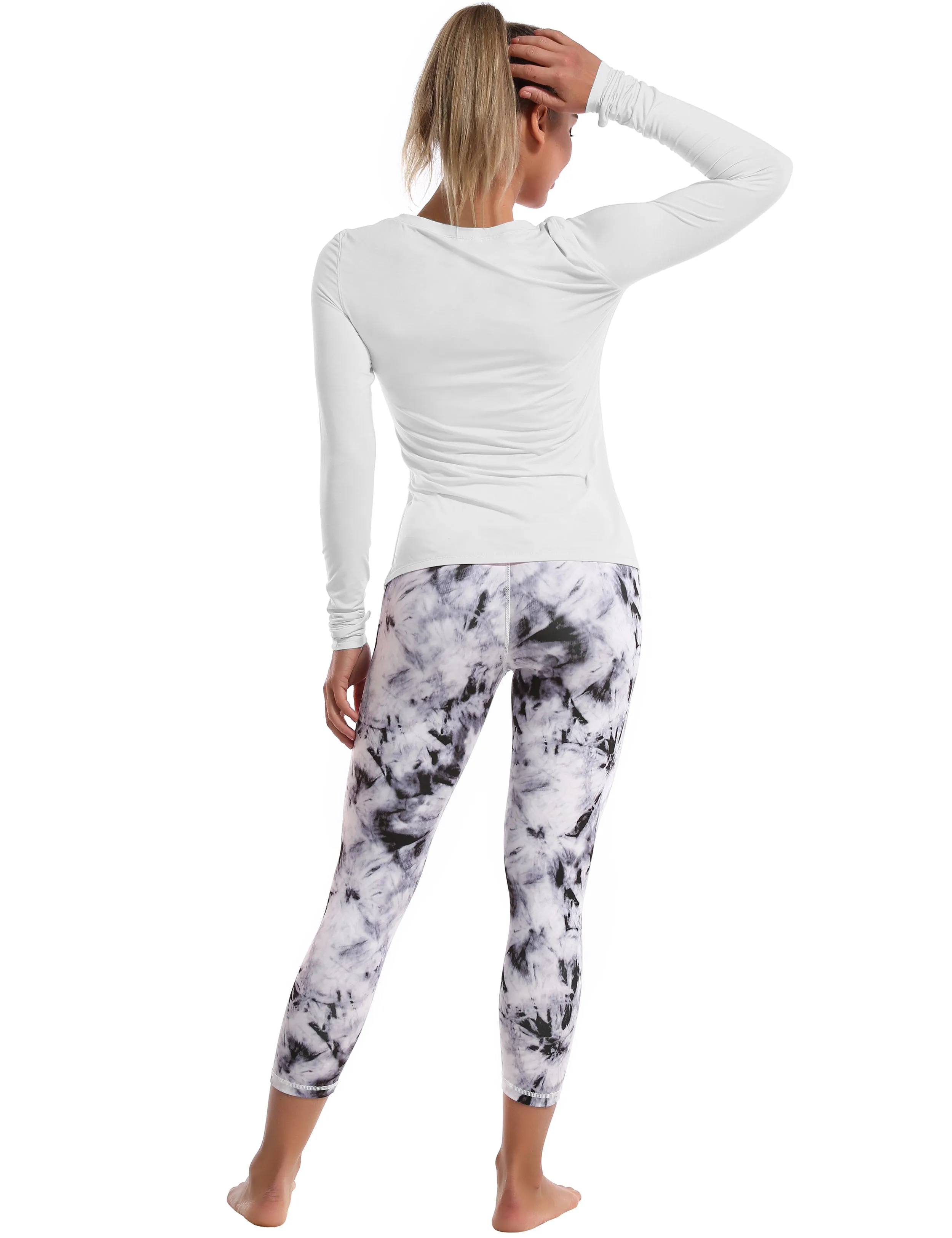 Athlete Long Sleeve Tops lightgray ins_Jogging