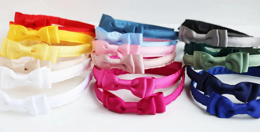 Audrey Headband, Light Blue