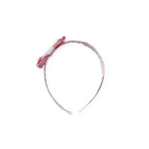 Audrey satin headband- Light Pink