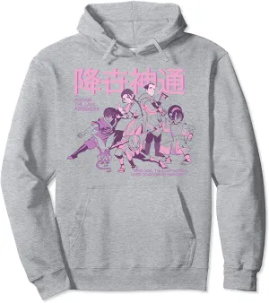 Avatar: The Last Airbender Pastel Kanji Group Shot Pullover Hoodie