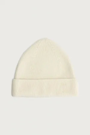 Baby Knitted Beanie, Cream