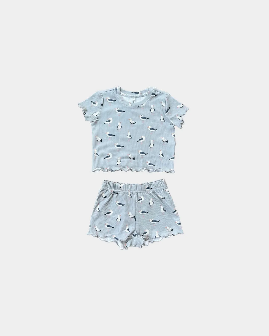 Babysprouts girls ribbed two piece set