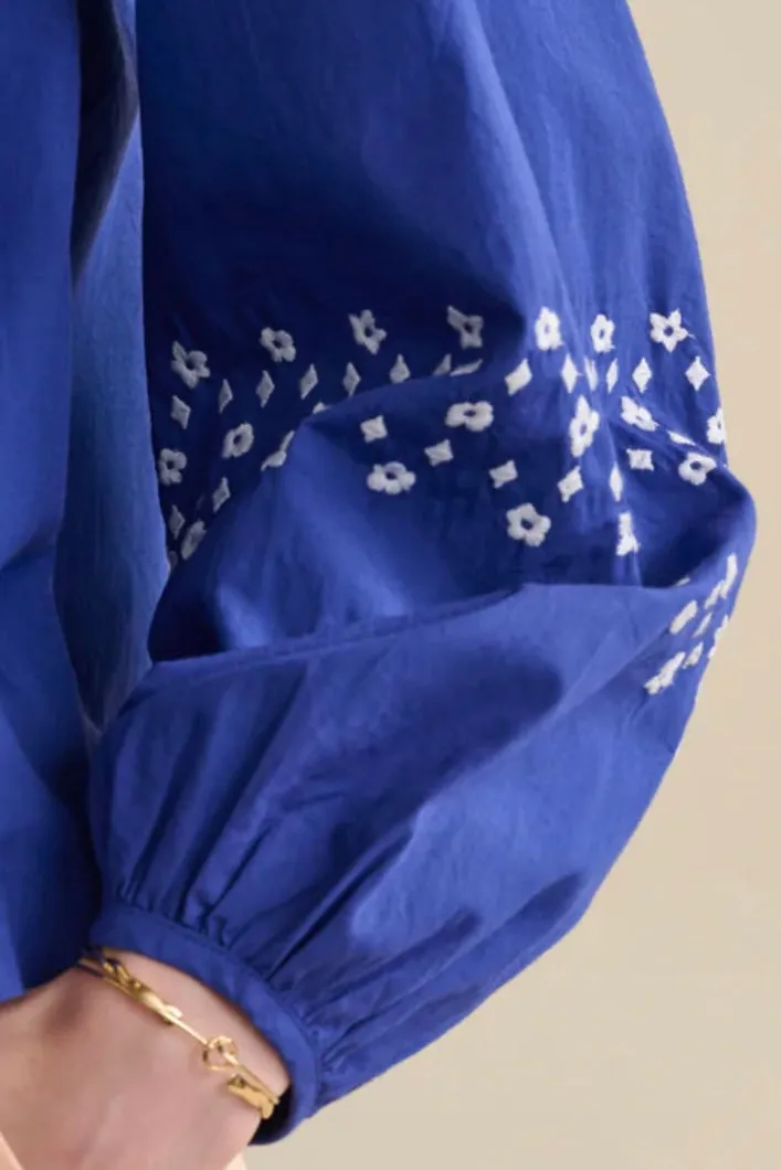 Bellerose - Fanny Blouse: Blueworker