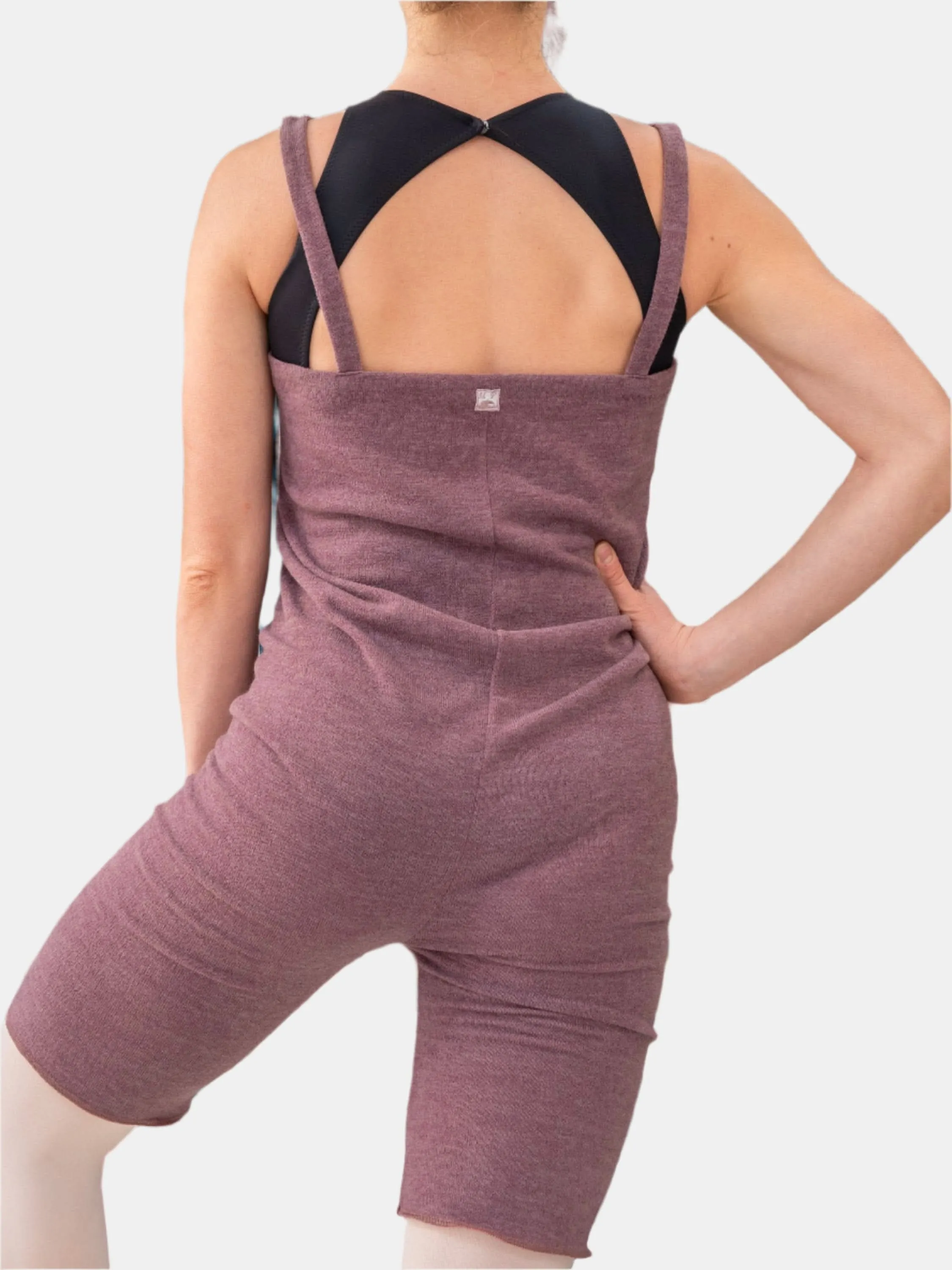 Berry Warm-up Dance Romper MP925