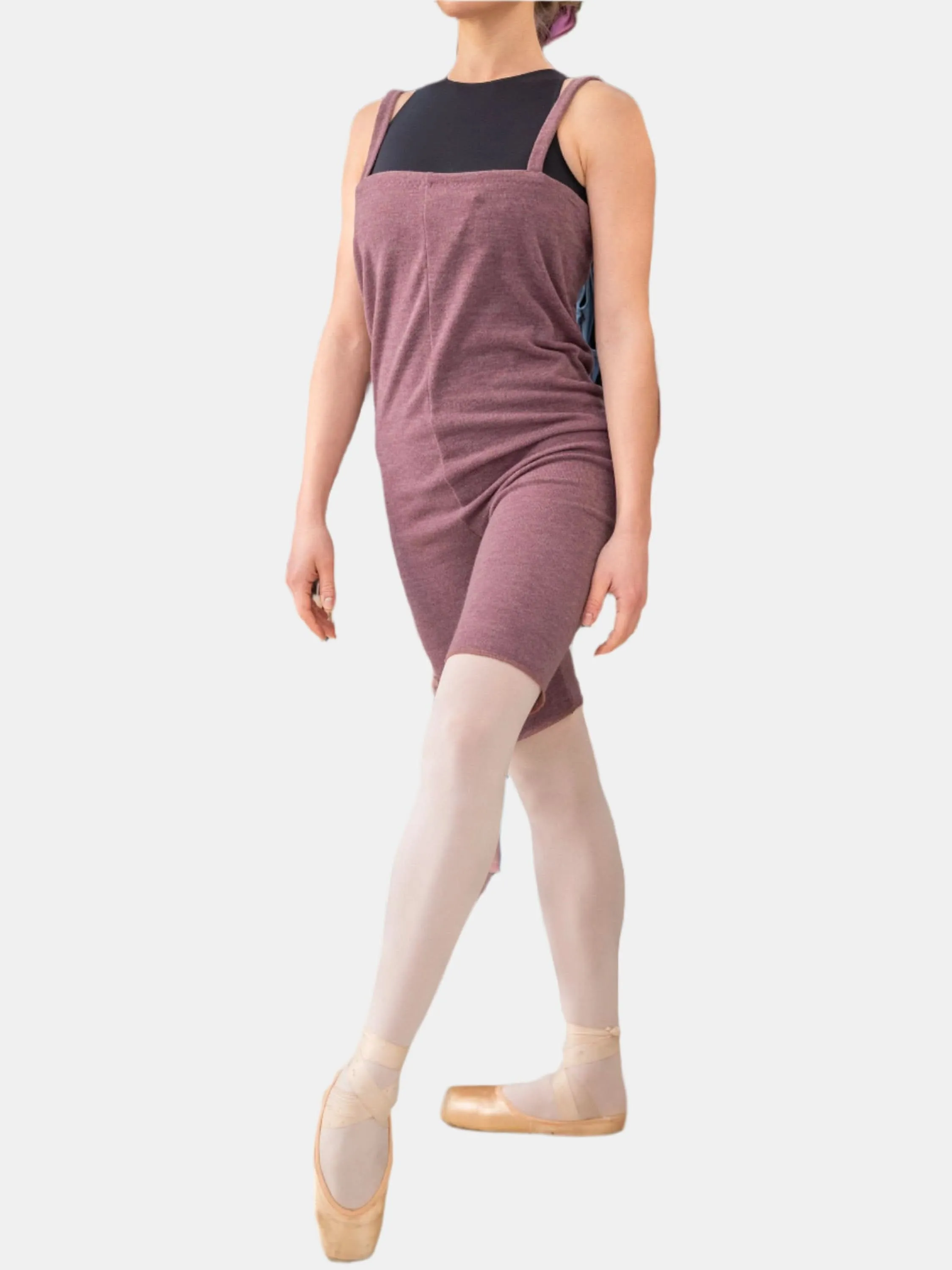 Berry Warm-up Dance Romper MP925