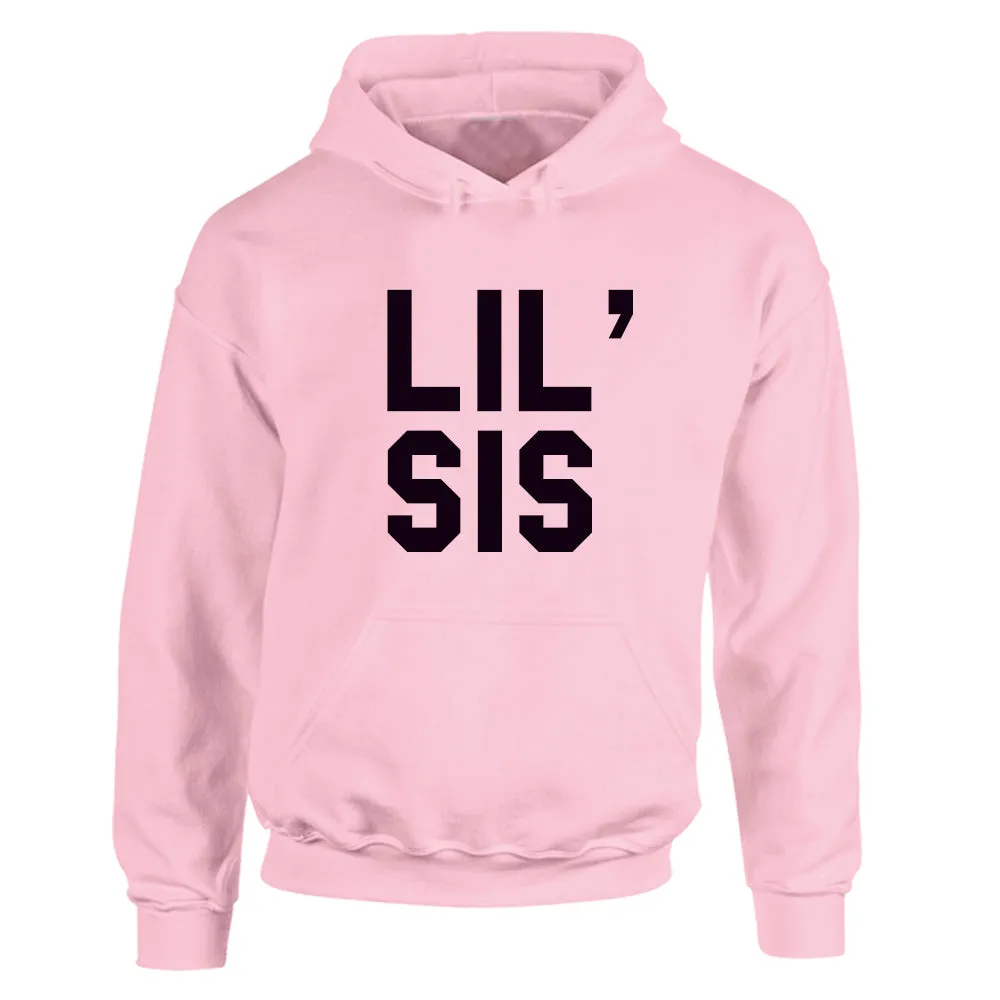 Big Sis/Lil' Sis Matching Pastel Pink Hoodies (1-13 Years) (MRK X)
