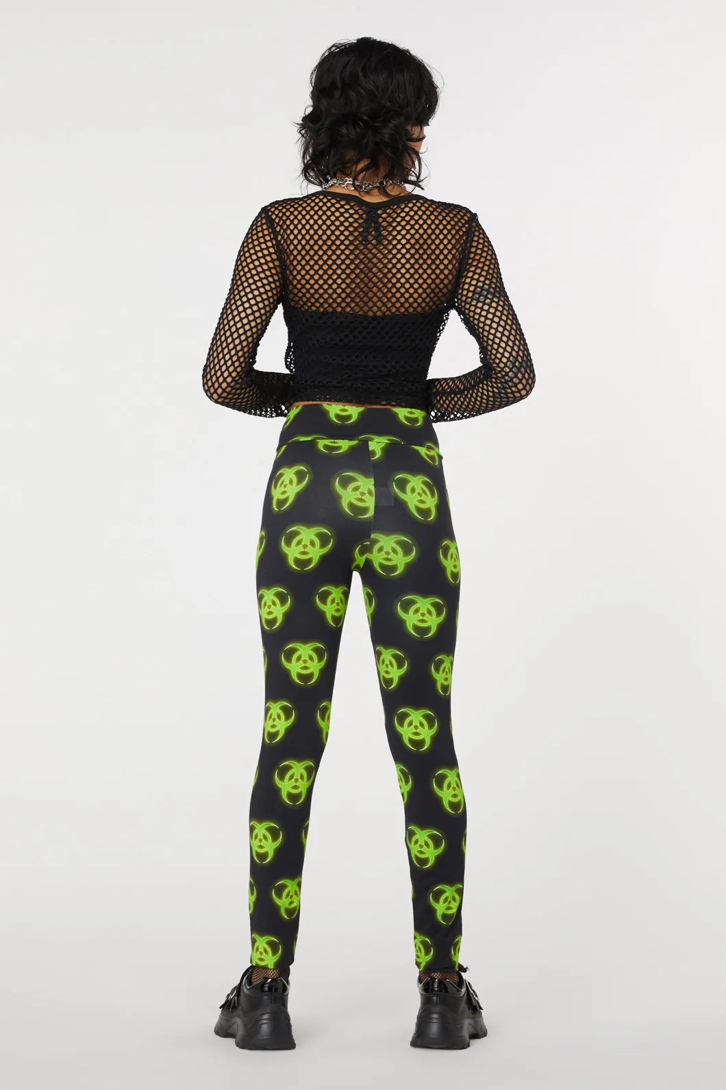 Biohazard Print Legging