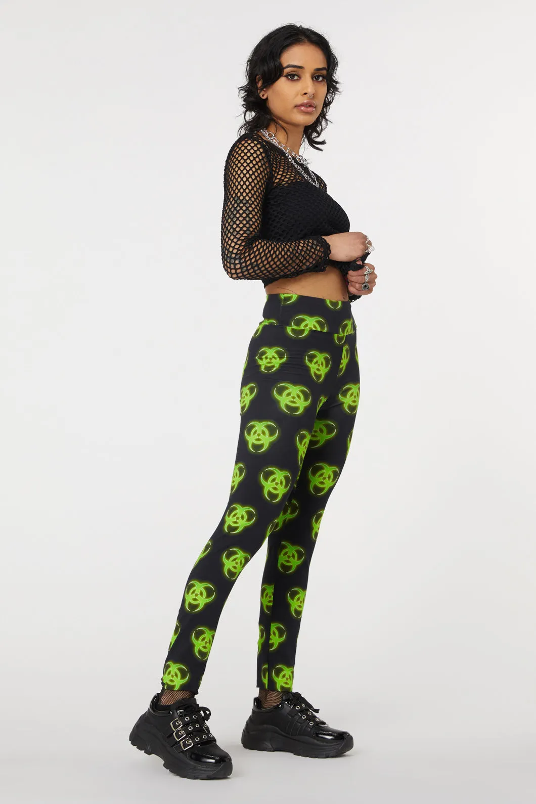 Biohazard Print Legging