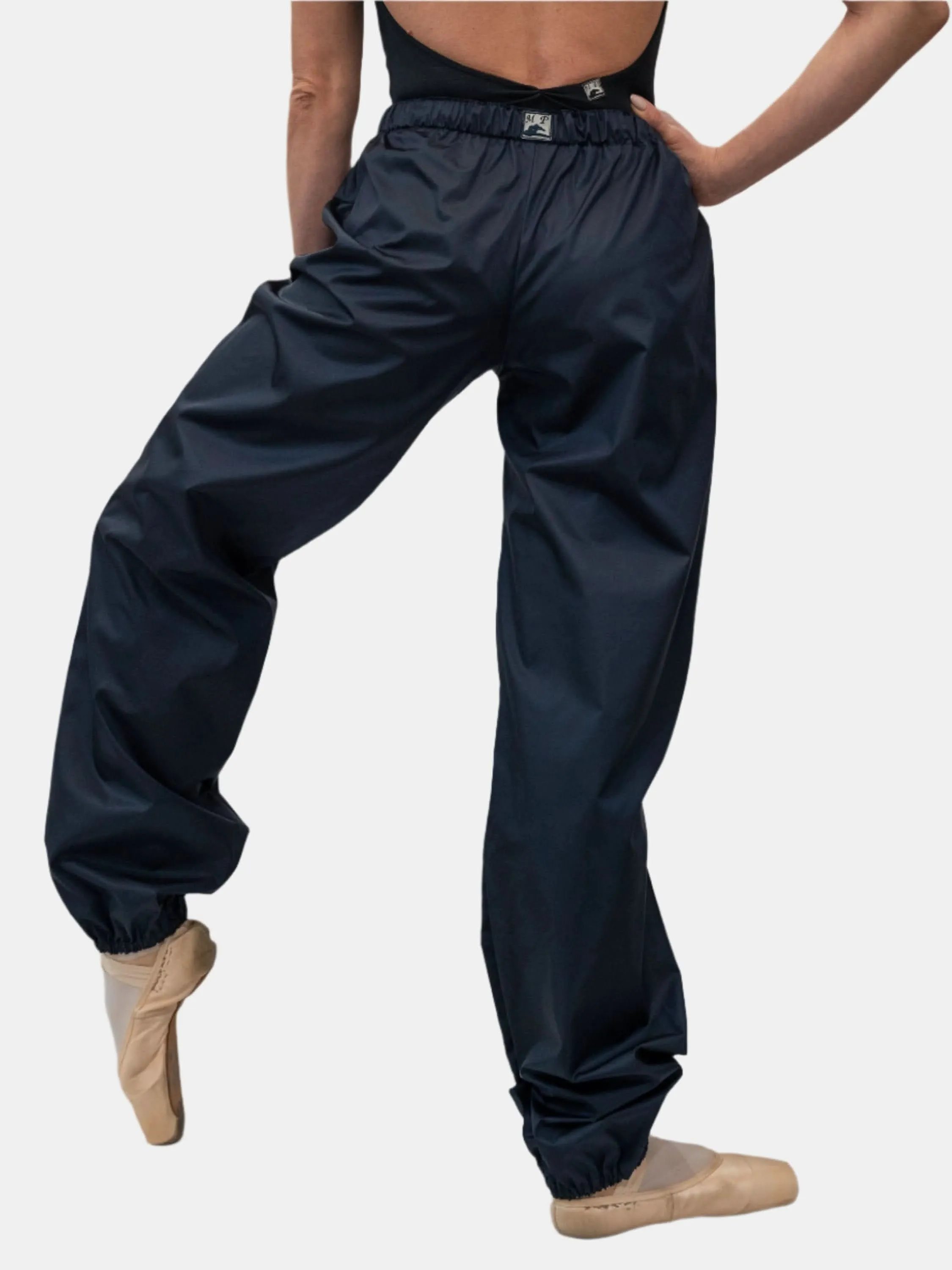Blue Warm-Up Dance Trash Bag Pants MP5003