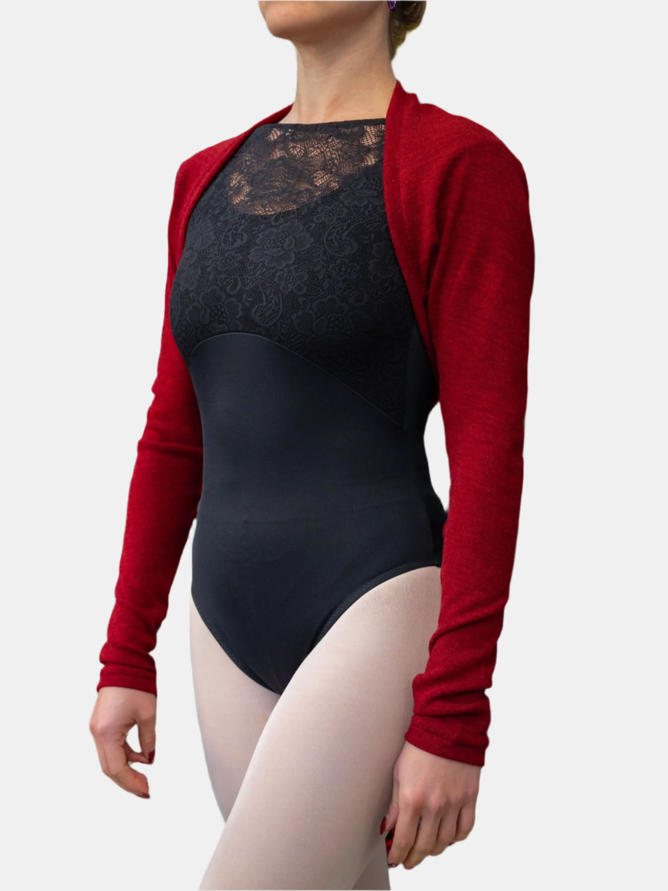 Bordeaux Warm-up Dance Shrug MP922