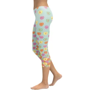Candy Hearts Capris