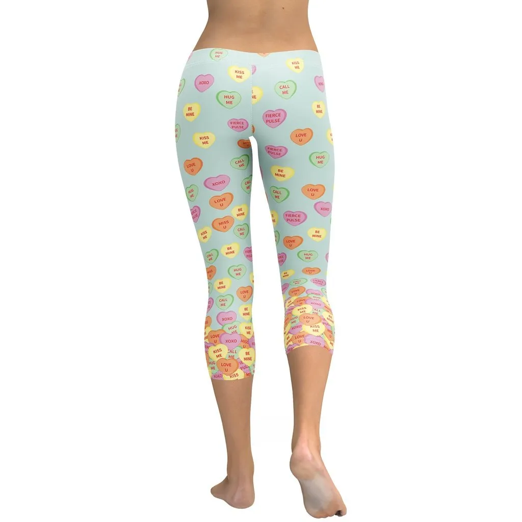 Candy Hearts Capris