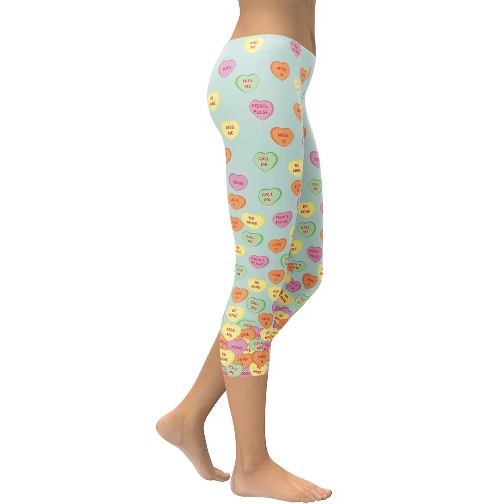 Candy Hearts Capris