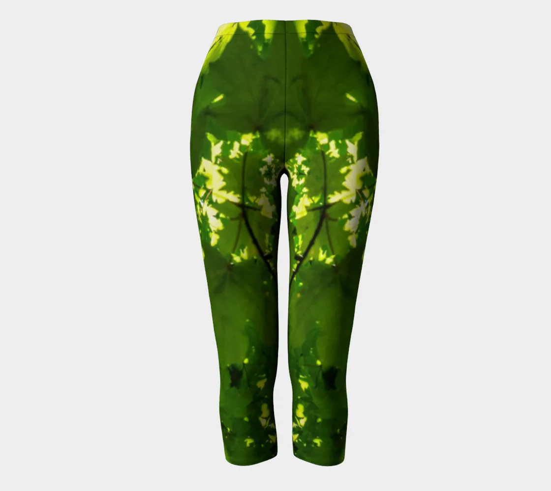 Canopy of Leaves Capris
