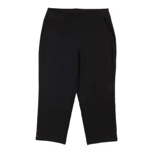 Classic Editions Women's Capris with Crochet Detail