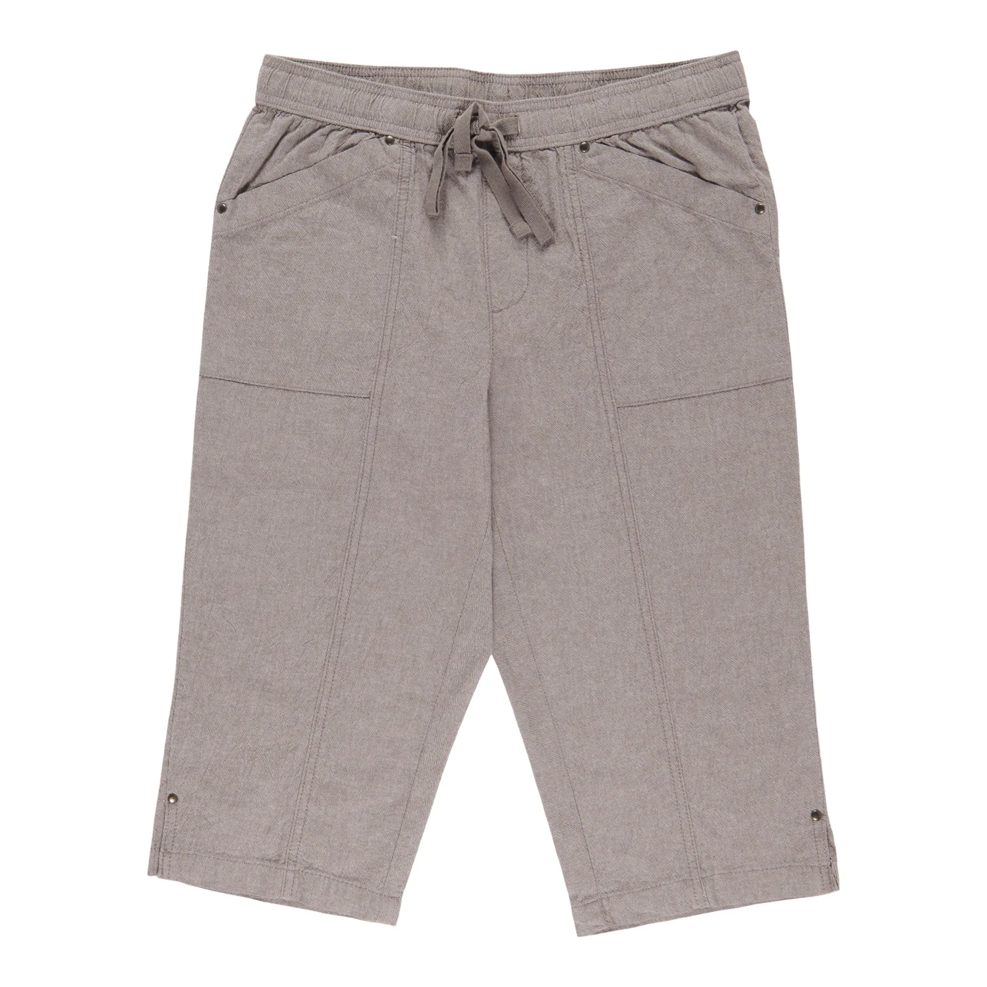 Classic Editions Women's Crinkle Capris