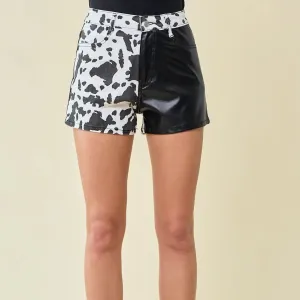 COW PRINT | SHORTS