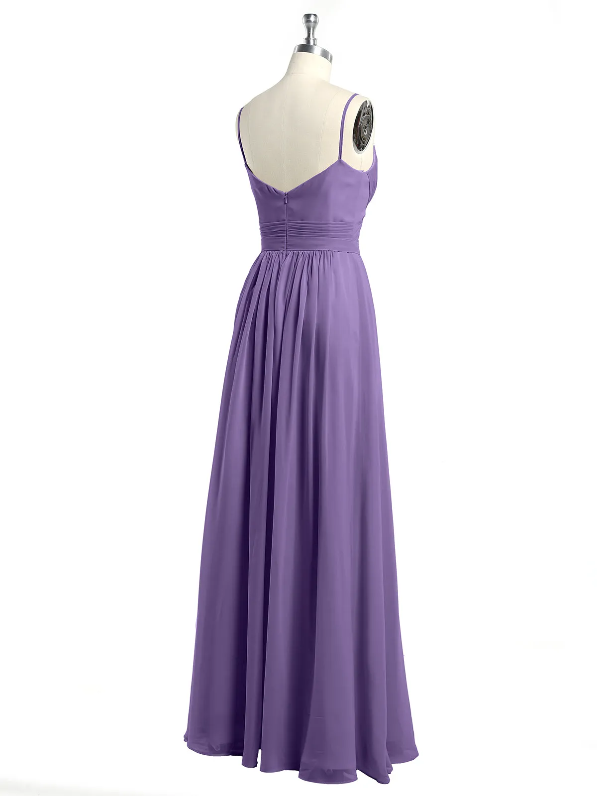 Cross Pleated Bodice Spaghetti Strap Dresses Tahiti Plus Size