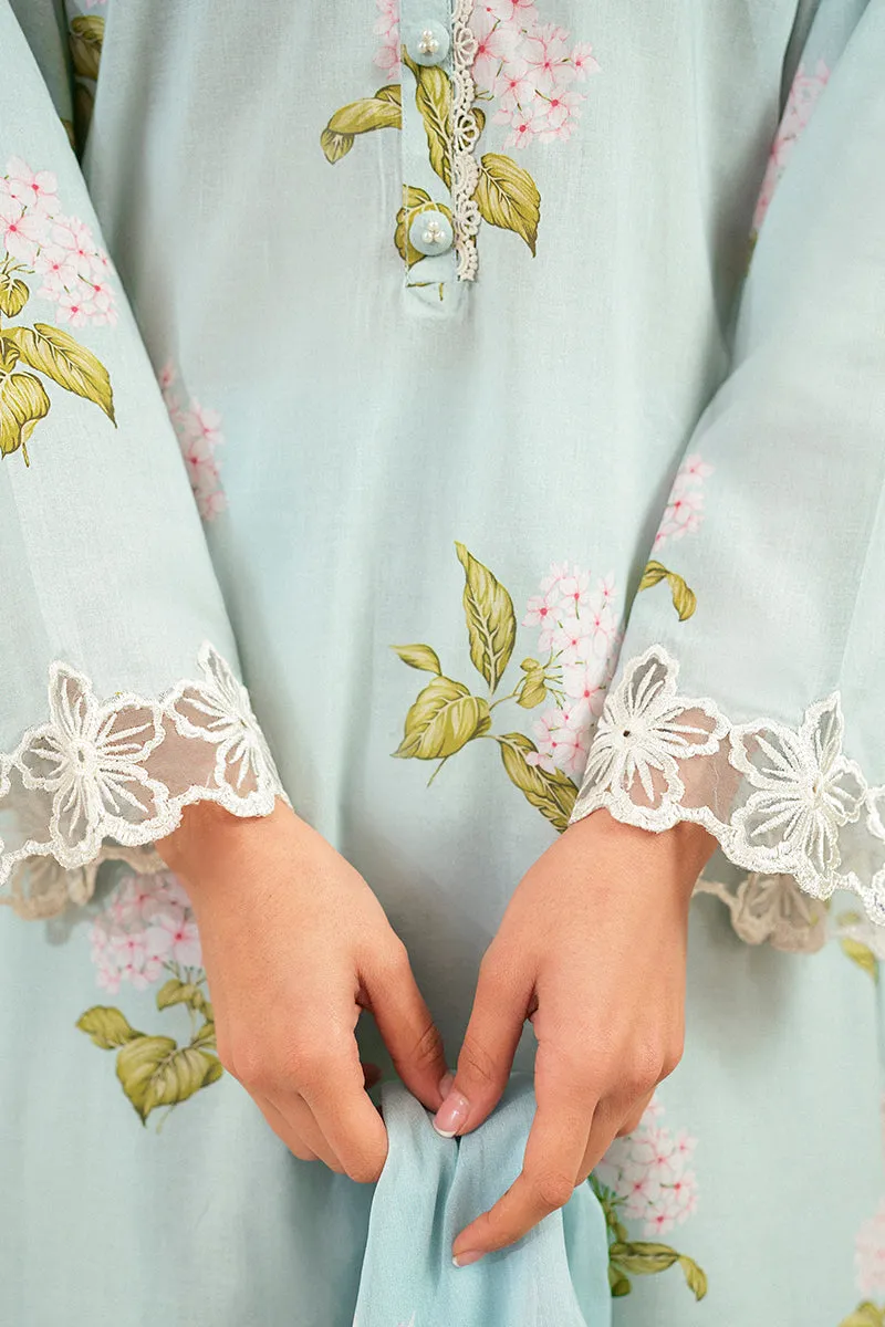 Cross Stitch | Daily Lawn 24 | DIM GRAY-3 PIECE LAWN SUIT