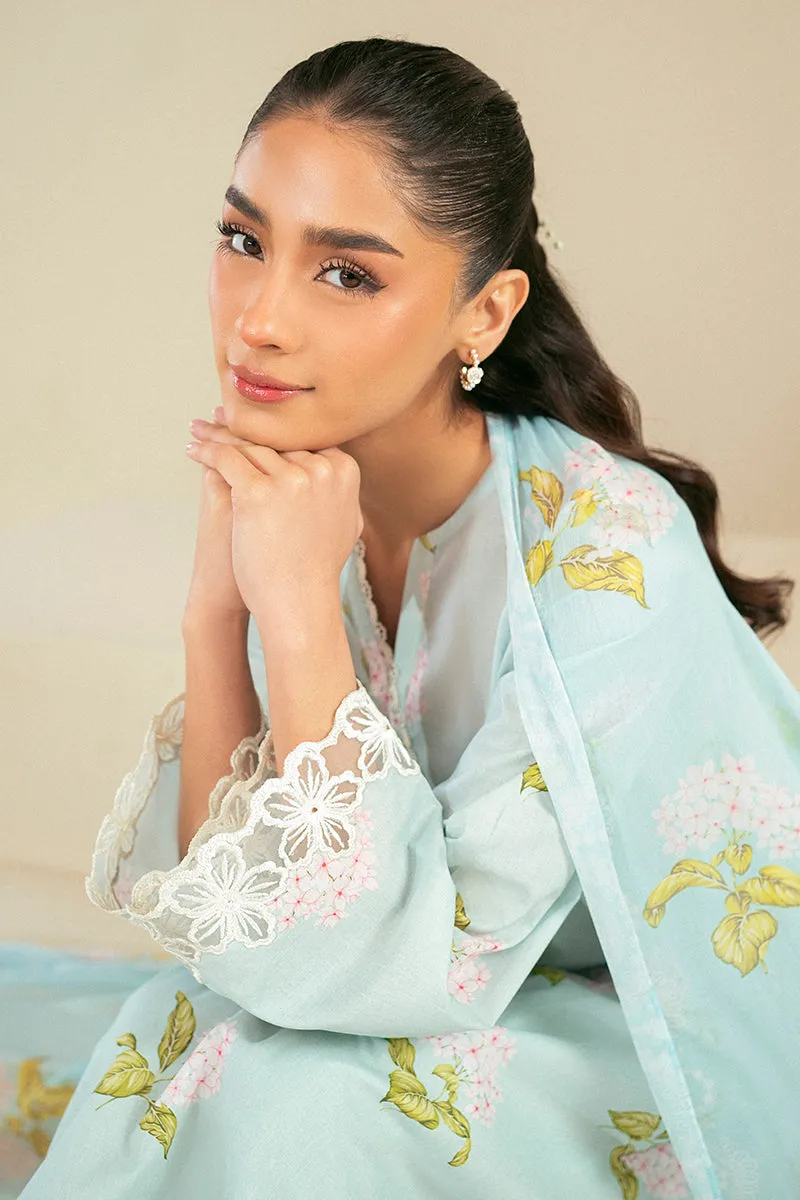 Cross Stitch | Daily Lawn 24 | DIM GRAY-3 PIECE LAWN SUIT