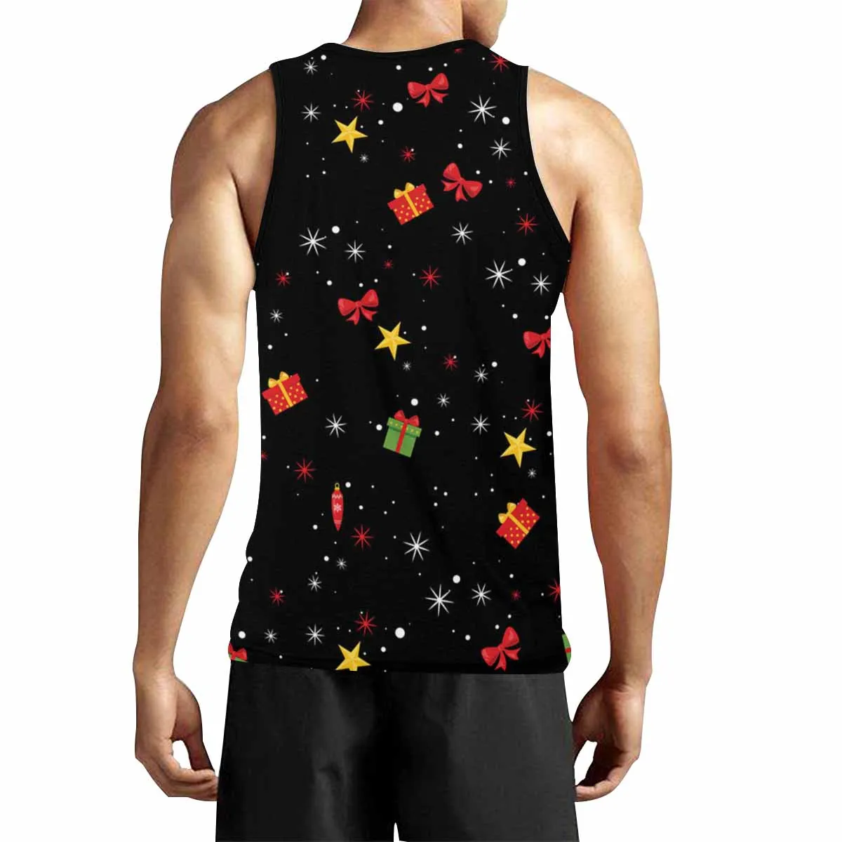 Custom Face Tank Tops Ugly Christmas Clothing Design Your Own Personalized Couple Tops