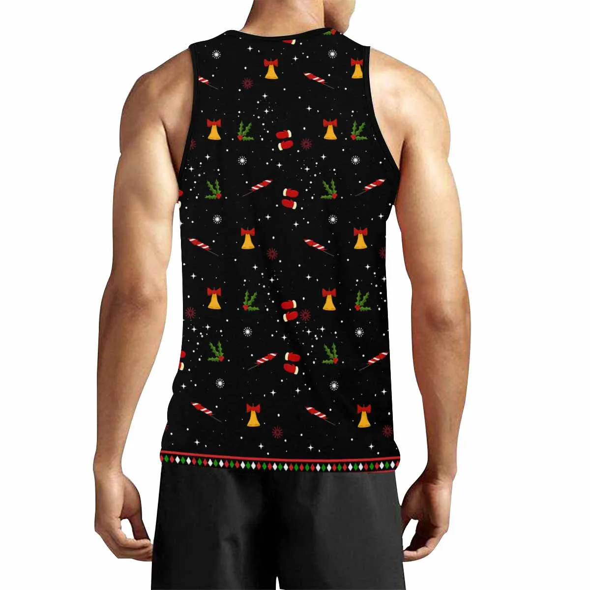 Custom Face Tank Tops Ugly Christmas Clothing Design Your Own Personalized Couple Tops