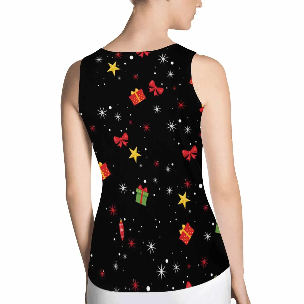 Custom Face Tank Tops Ugly Christmas Clothing Design Your Own Personalized Couple Tops