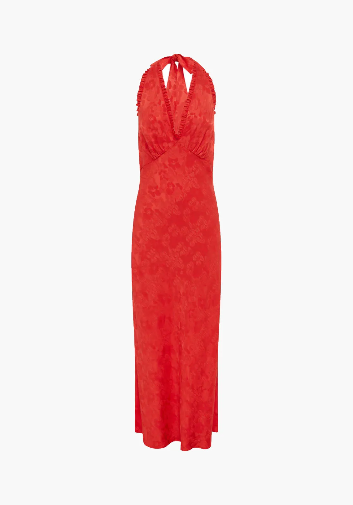 EILWEN MIDI DRESS IN SCARLET MEADOW