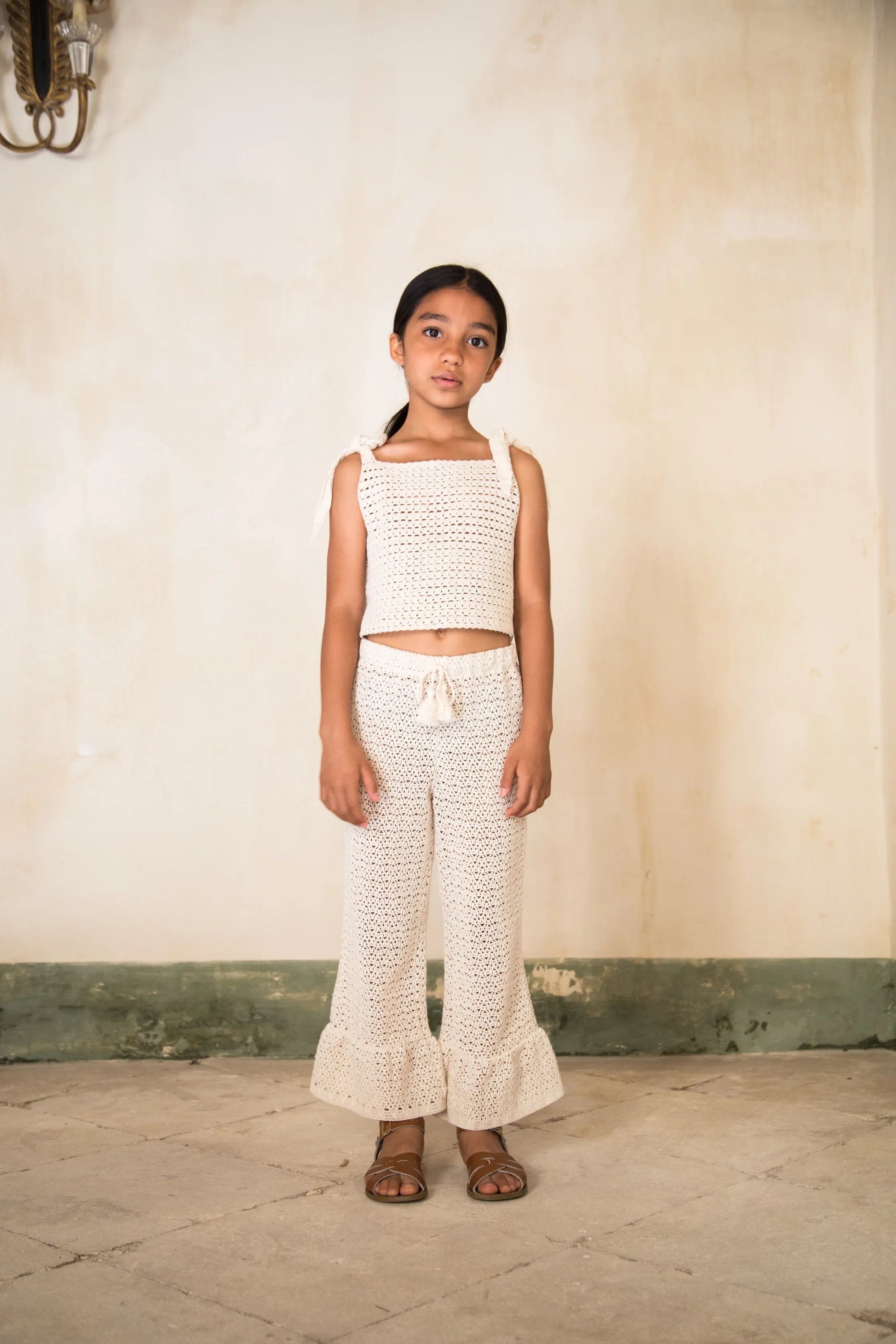 Eleanor crochet vest