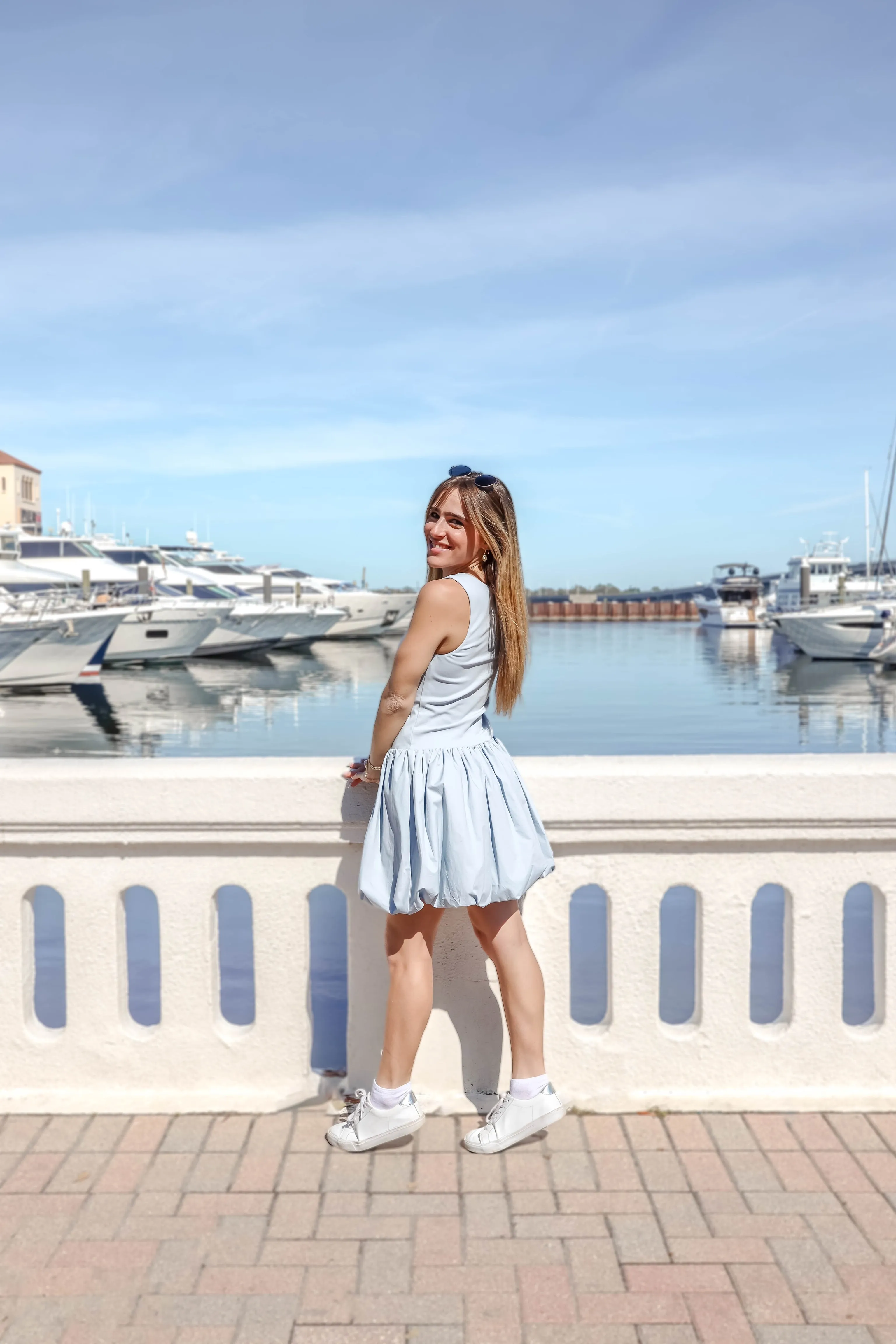 Ellorah Bubble Mini Dress
