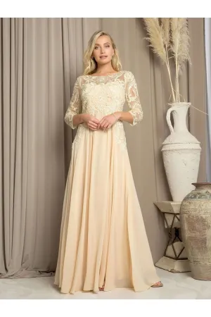 Eva USA 5248 Long Formal Mother of the Bride Dress