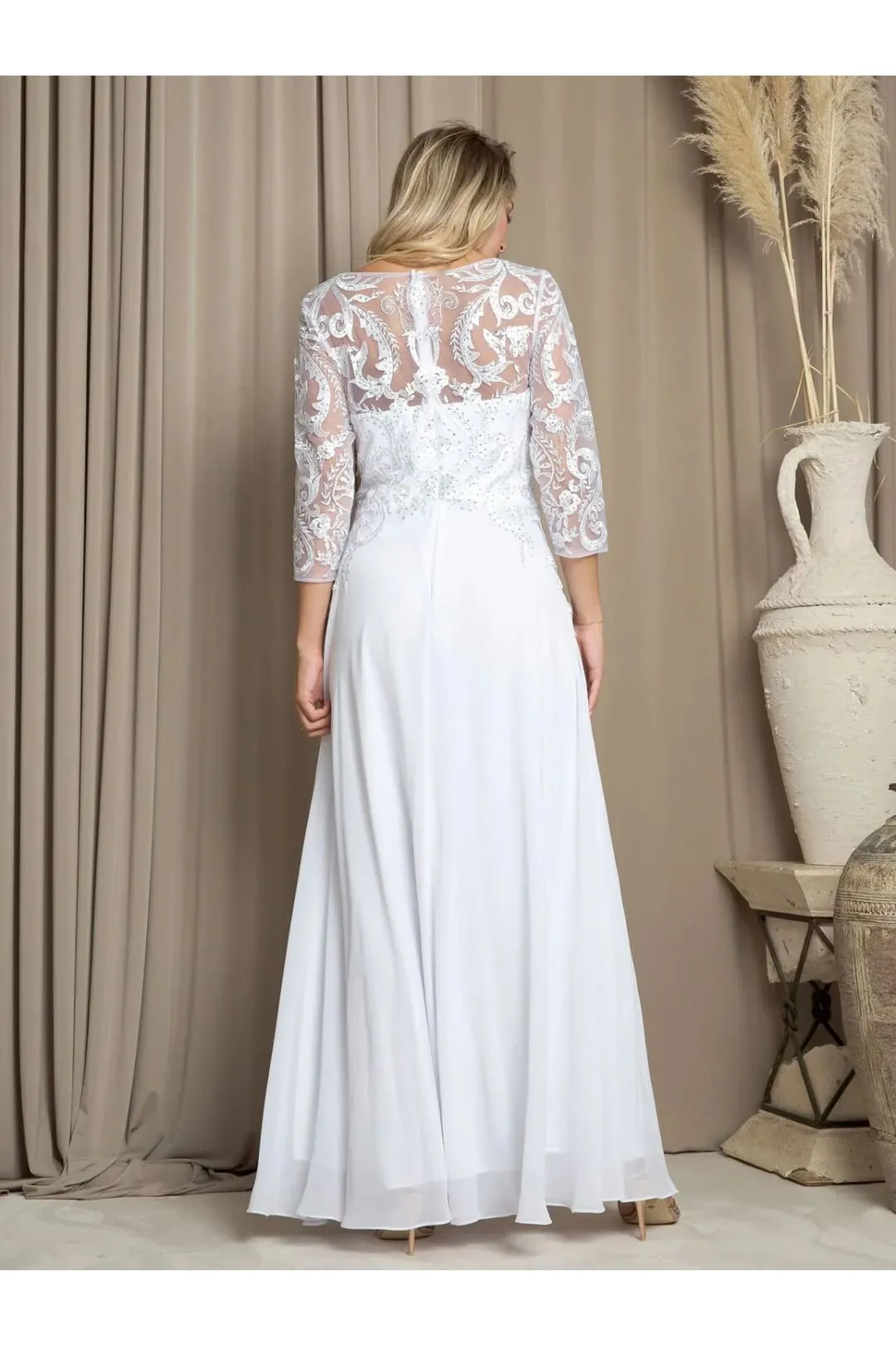 Eva USA 5248 Long Formal Mother of the Bride Dress
