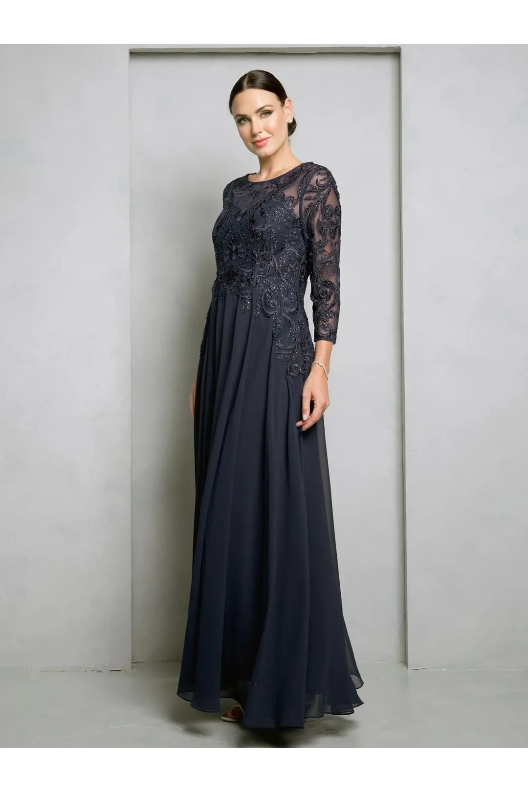 Eva USA 5248 Long Formal Mother of the Bride Dress