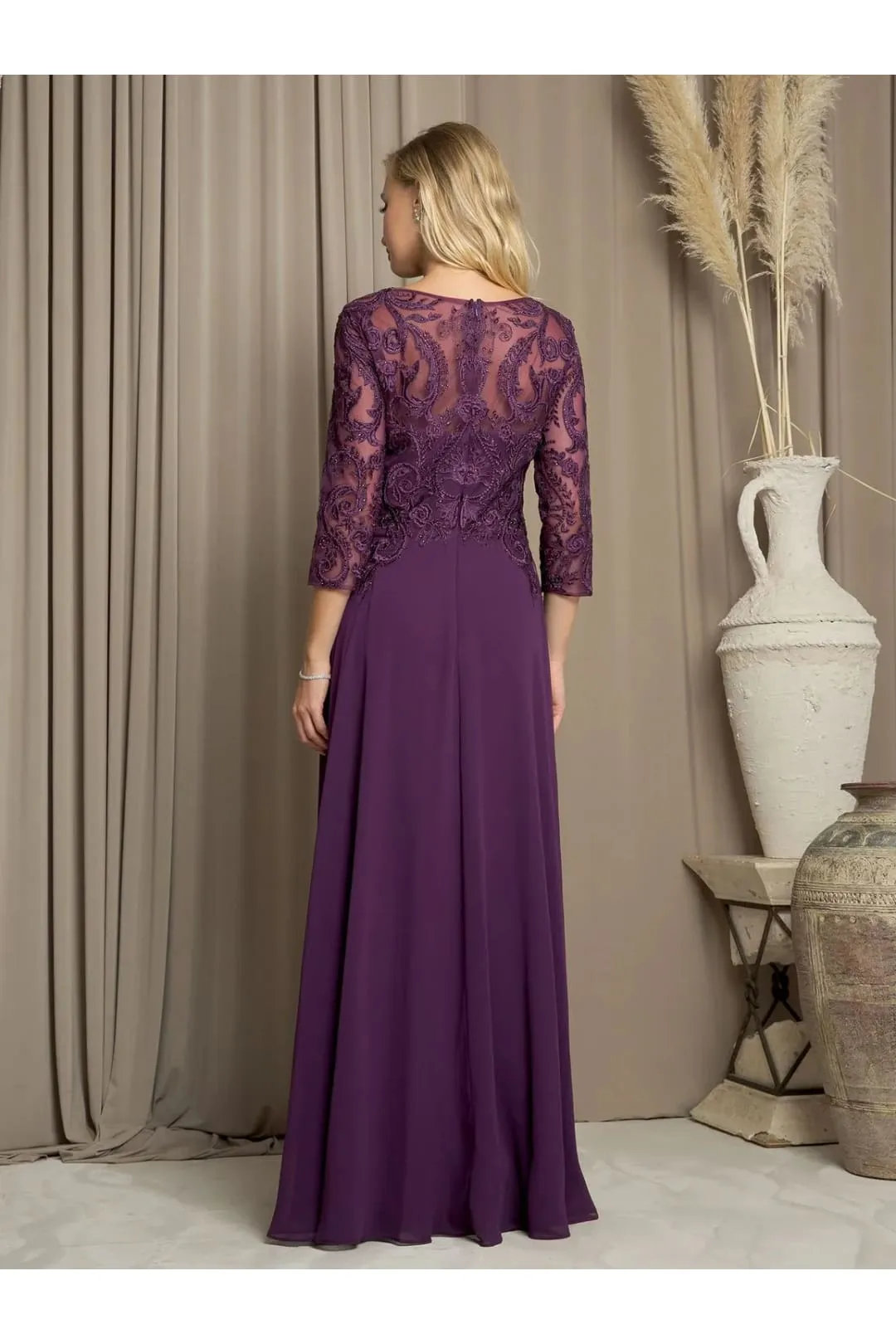 Eva USA 5248 Long Formal Mother of the Bride Dress