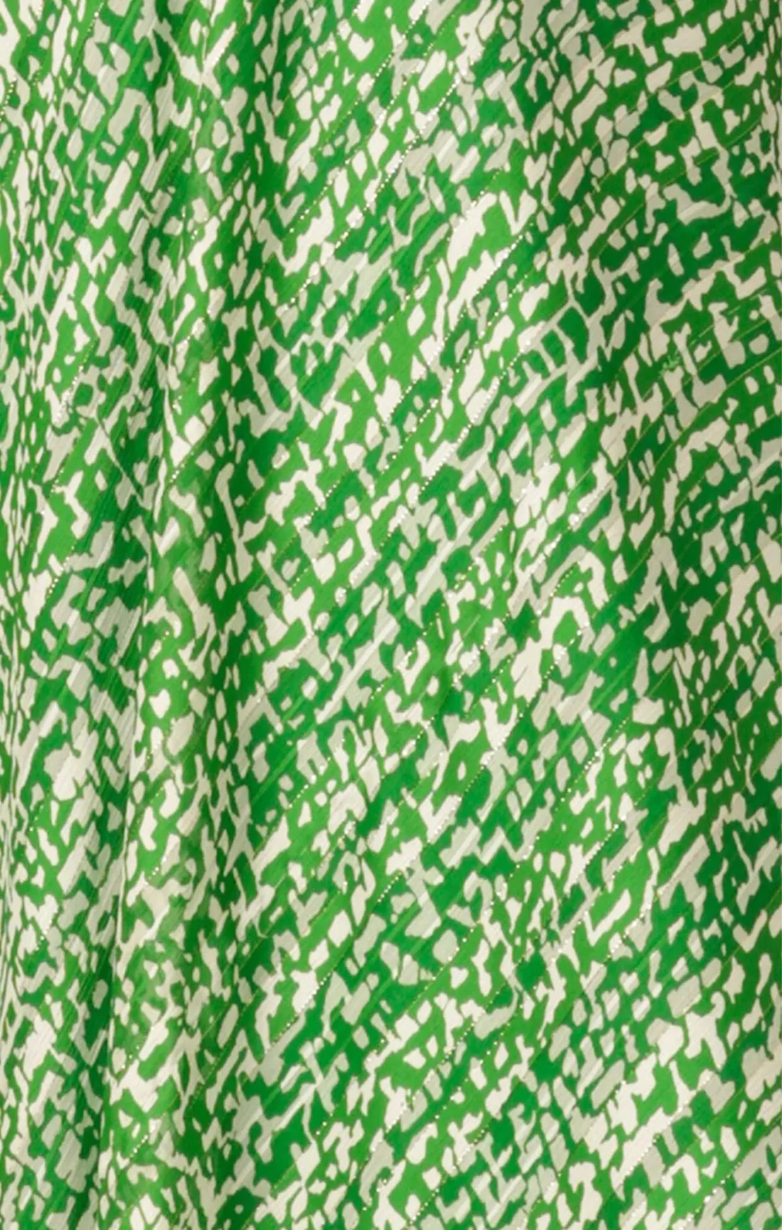 Fern Gully Chiffon Midi Dress
