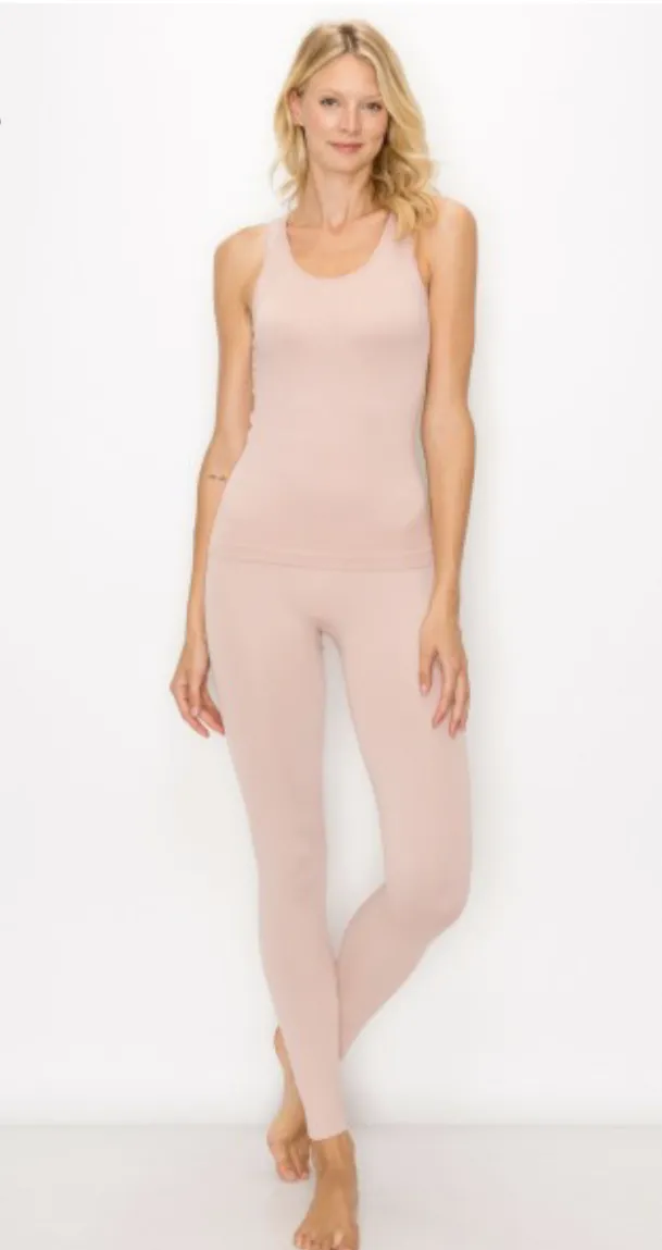 Fitted Tank & Leggings Set
