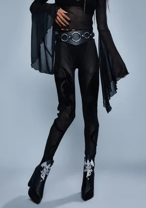 From The Ashes Printed Leggings