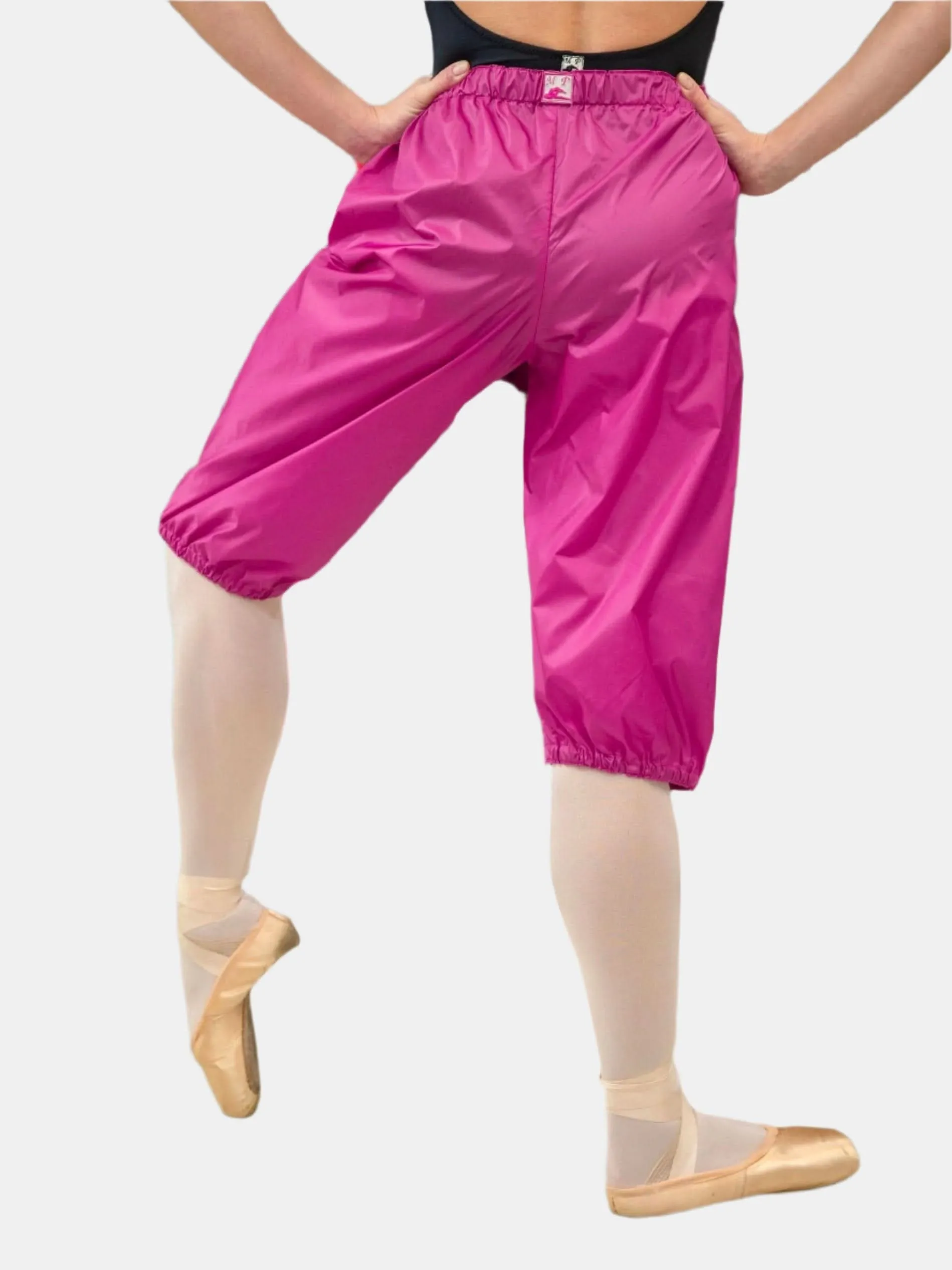 Fuchsia Dance Trash Bag Pants MP5004