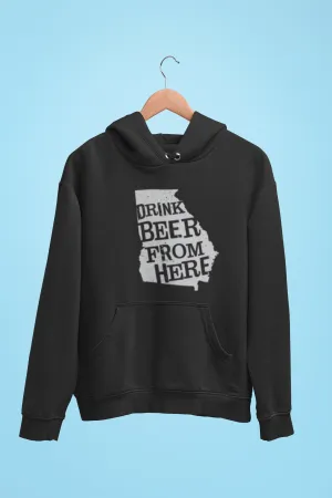 Georgia Drink Beer From Here® - Craft Beer Hoodie