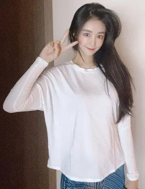 Golf Batwing Tunic Tops white ins_Golf