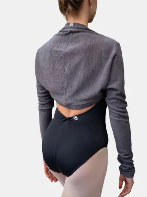 Gray Warm-up Dance Shrug MP922