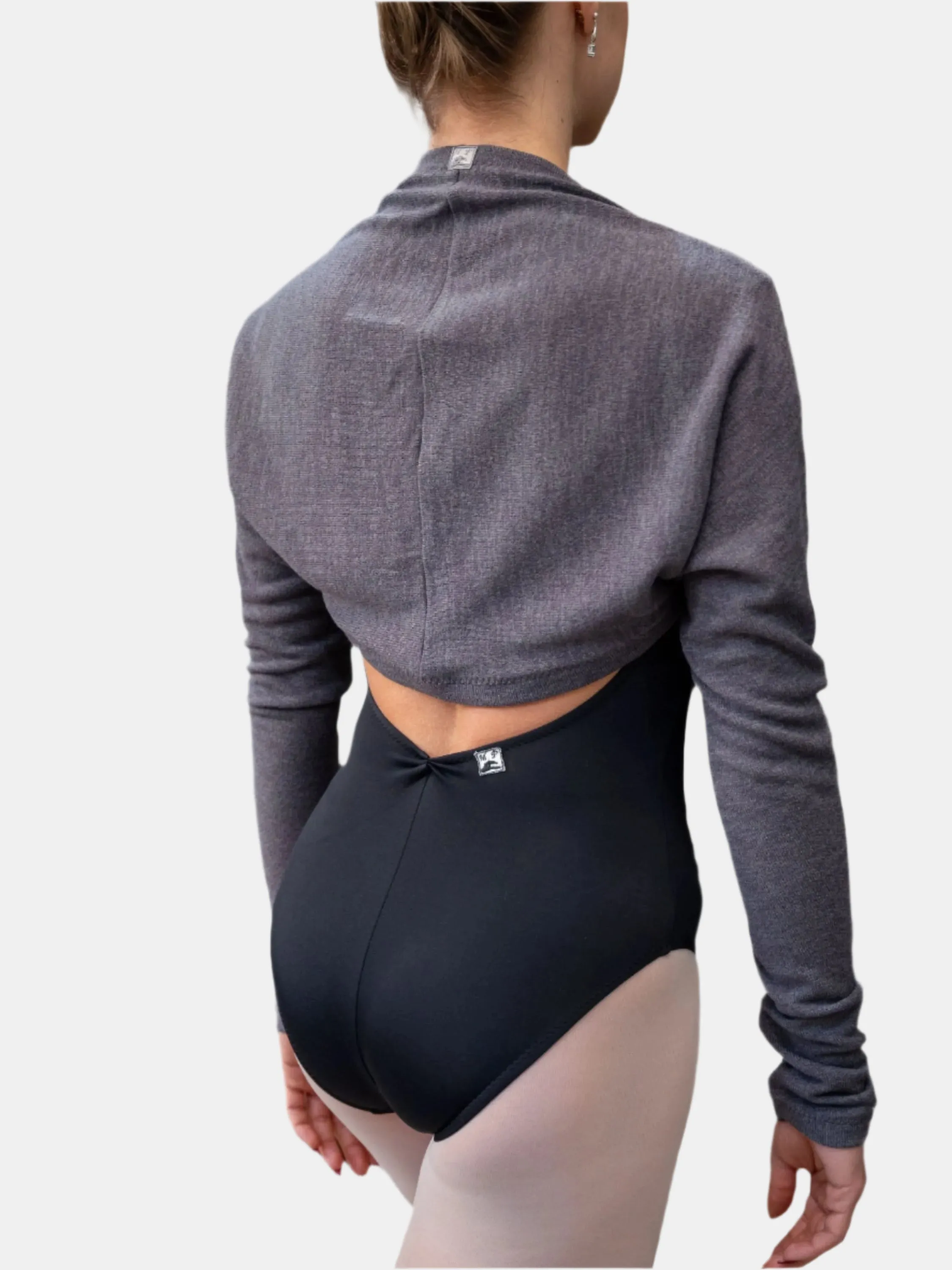 Gray Warm-up Dance Shrug MP922