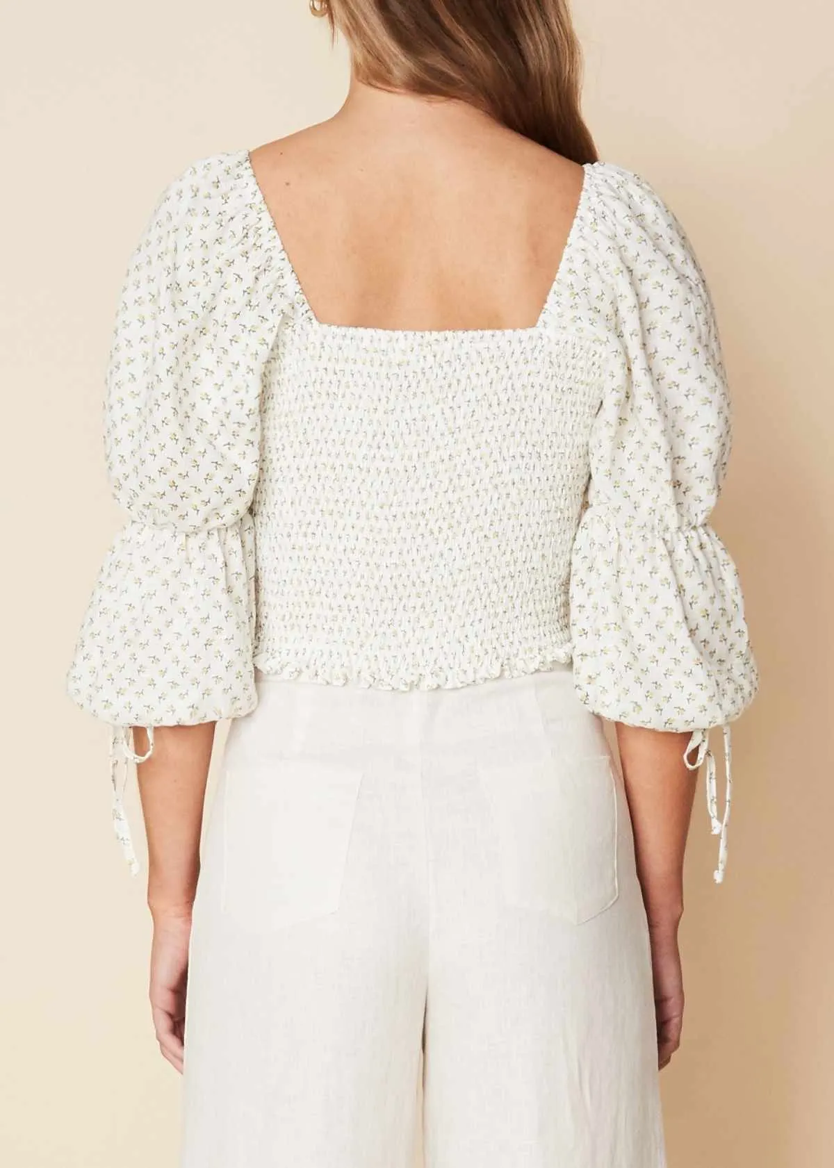 Harlyn Top Jardin Floral Print