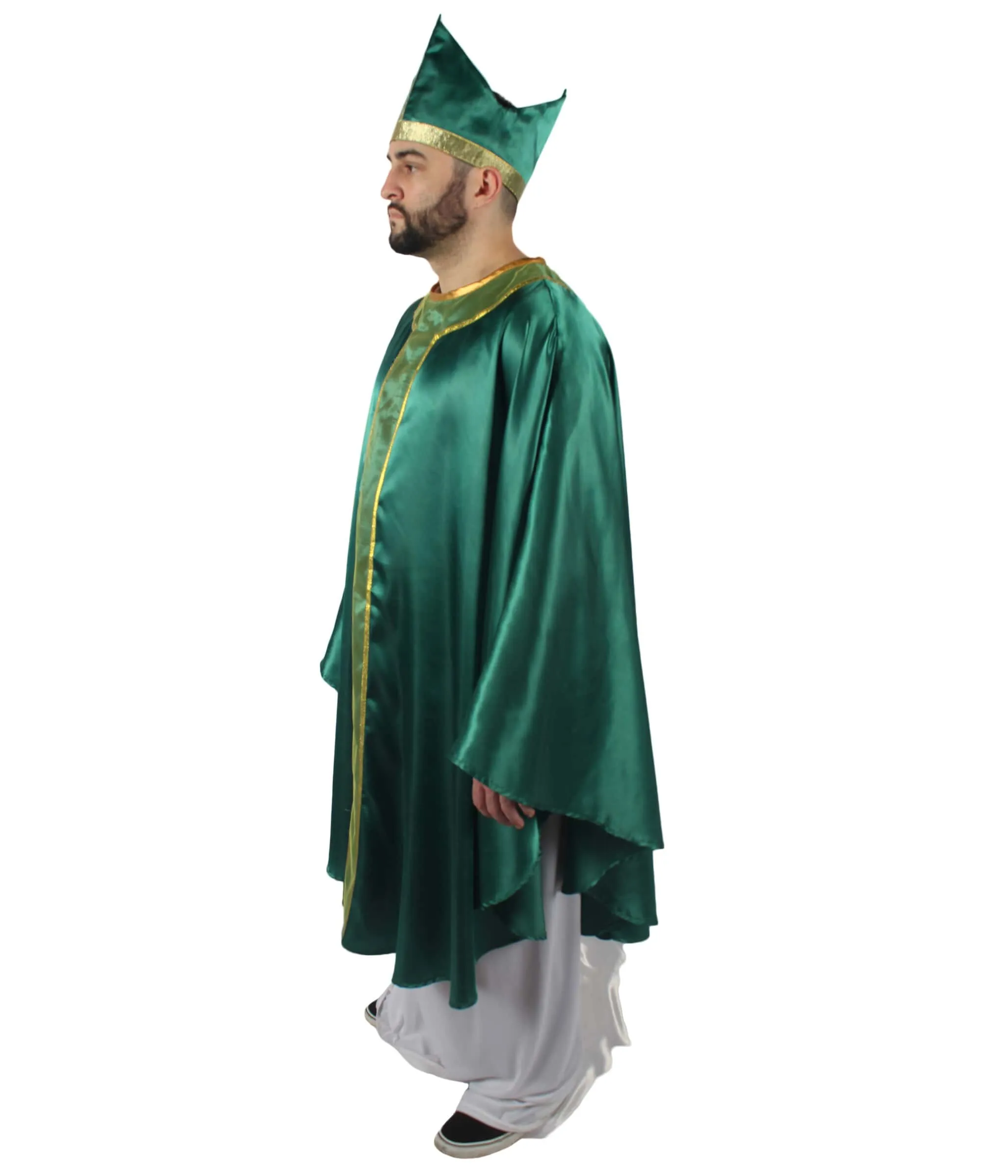 HPO Adults Men's St Patrick's Day Celebration Costume and Green Hat