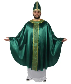 HPO Adults Men's St Patrick's Day Celebration Costume and Green Hat